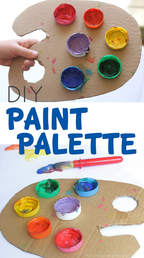 DIY Paint Palette – Munchkins and Moms